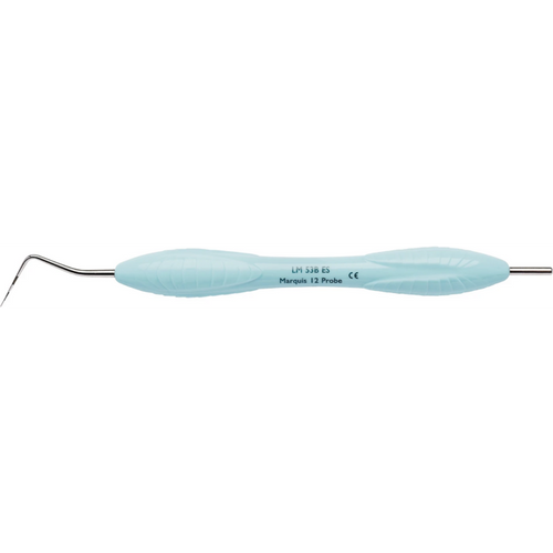 LM Marquis 12 Probe stk. 53B, enkeltsidig, lyseblå, LM-ErgoSense håndtak