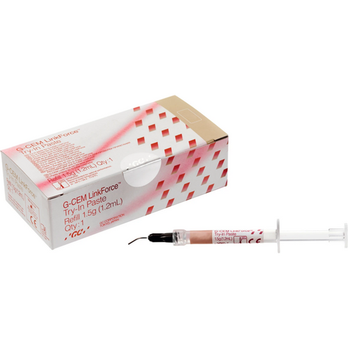 GC G-CEM LinkForce sprøyte 1,5 g prøvepasta bleach
