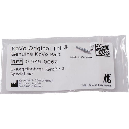 U-taper drill stk. størrelse 2