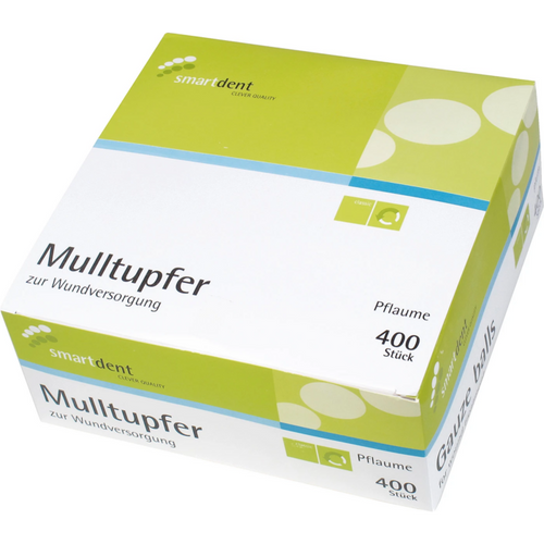 smart gasbind tupfere  usterile 400 stk Plum
