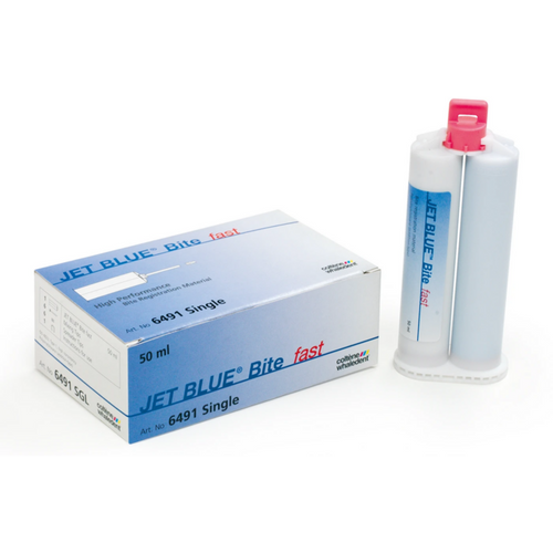JET BLUE Bite fast 50 ml dobbel patron, 6 blandespisser, 6 spredespisser