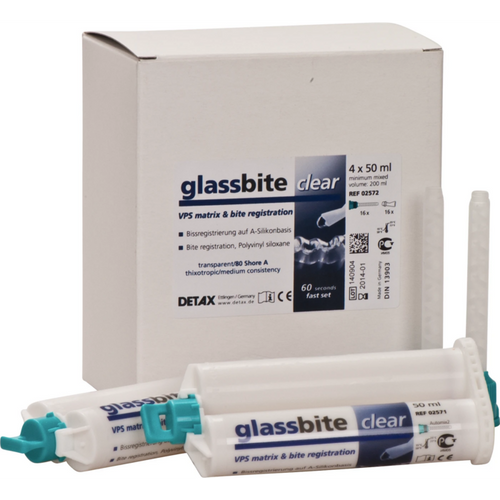 glassbite Ecopack 4 x 50 ml dobbelpatron, tilbehør
