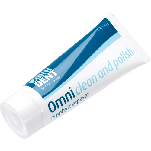 Omni clean and polish tube 95 g RDA 40 fin, peppermynte