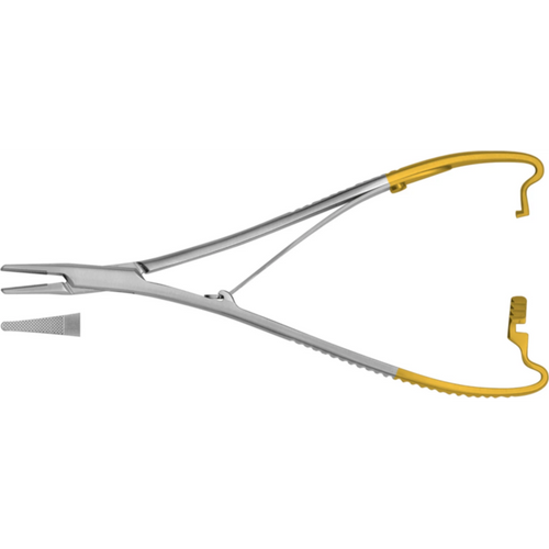 Nåleholder Mathieu-Kocher stk. HSD 179-17, 170 mm, med karbidinnlegg