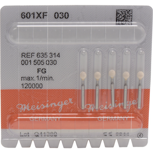 Keramisk stein 601 5 stk. hvit ekstra fin, FG, figur 001, ISO 030