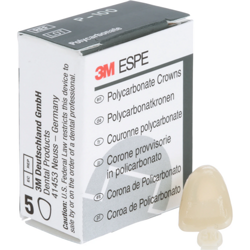 Polykarbonat kroner 5 stk. nr. 100