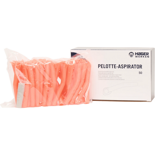 PAD-ASPIRATOR 50 stk. oransje, adapter