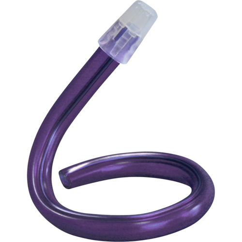 Medicom spyttsuger med avtagbar hette 100 stk., 15 cm, lavendel