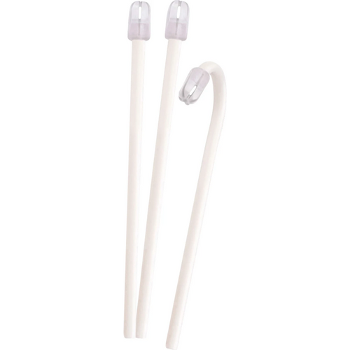 Total Comfort spyttsug 100 stk. hvit/gjennomsiktig, hard hette