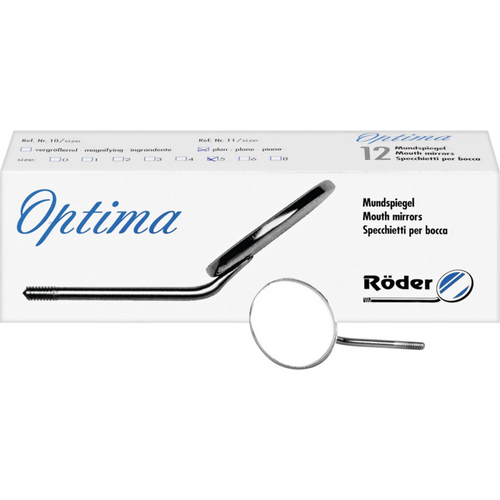 Optima munnspeil 12 stk klare, plan 5