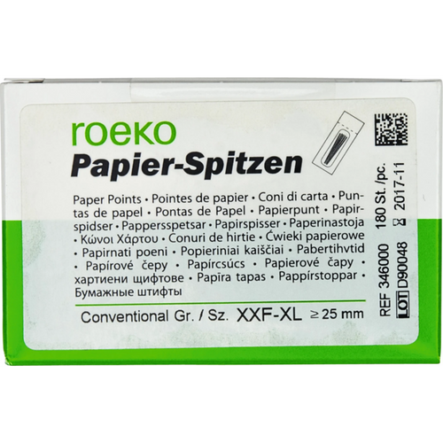 Roeko papir lace conventional assortert 180 stk. XXF-XL