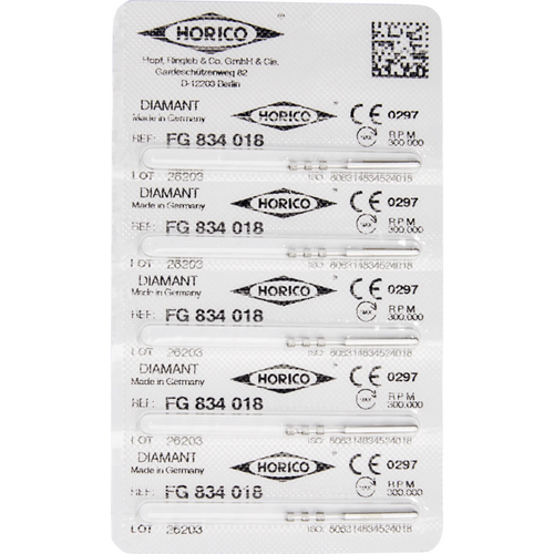 Dybdemarkør 834 5 FG, figur 834, 6,8 mm, T: 0,3 mm, ISO 018