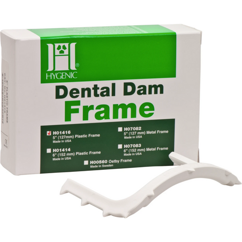 Kofferdamramme stk. plast, 13 cm