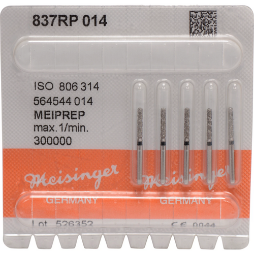 MEIPREP diamanter 5 FG, figur 564 (837RP), ISO 014