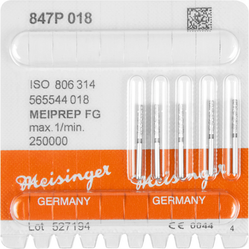 MEIPREP diamanter 5 FG, fasong 565 (847P), ISO 018