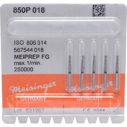 MEIPREP diamanter 5 FG, figur 567 (850P), ISO 018