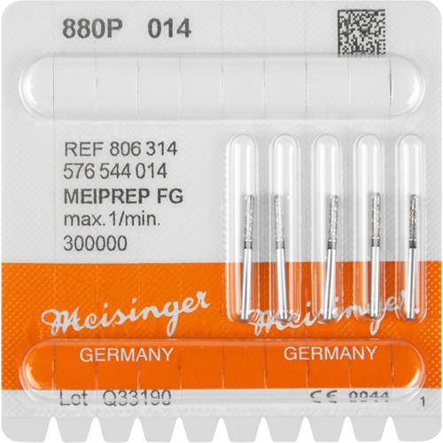 MEIPREP diamanter 5 FG, fasong 576 (880P), ISO 014