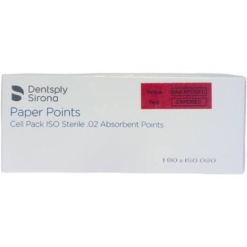 Sterile papirpoints 180 stk. ISO 080
