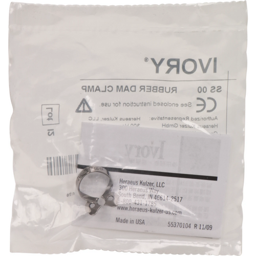 Kofferdamklammer stk. SS 00