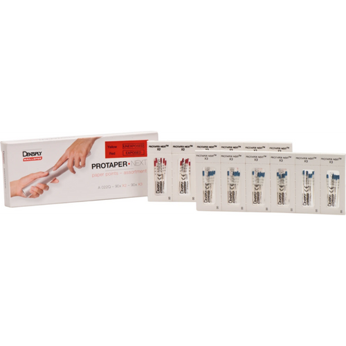 ProTaper Next papirpoints assortert 180 stk. X2–X3