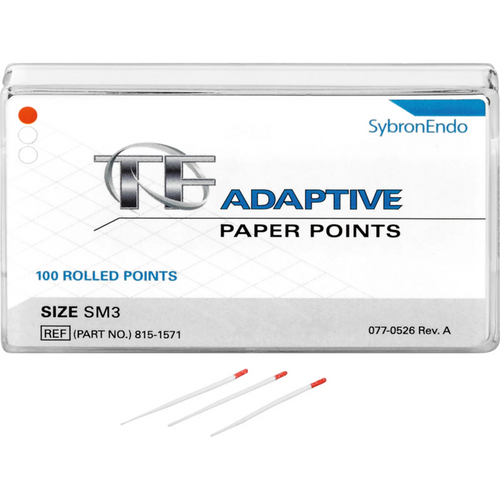 TF ADAPTIVE papirpoints 100 stk. rød, S