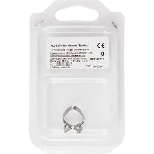 KKD Staples Standard stk. nr. 0 med tynn tannhals, for premolarer