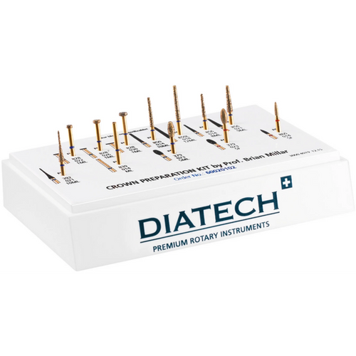 DIATECH kroneprepareringsett 12 diamanter