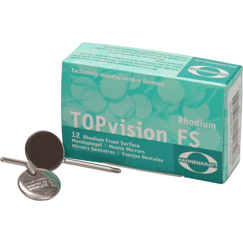 TOPvision FS 12 speil, rustfritt stålskaft 3 flatt, 20 mm