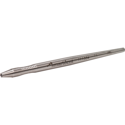 Smart munnspeilskaft stk. rustfritt stål, ergonomisk grepsflate