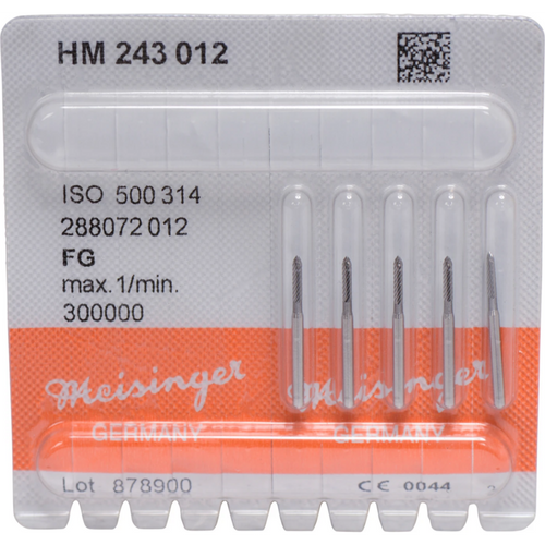 HM Finisher bor 243 5 fine FG, fasong 288 Torpedo, 6 mm, ISO 012