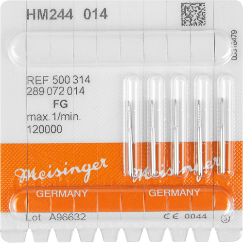 HM Finisher bor 244 5 fine FG, fasong 289 Torpedo, 8 mm, ISO 014