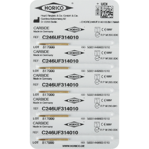 HM Finisher bor C246UF 5 FG, fasong 496, 5,5 mm, ISO 010