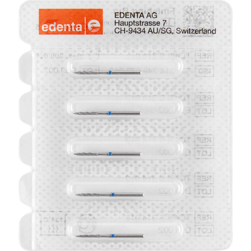 HM-S Finisher bor 5 blå, 12 skjærekanter, FG, fasong 249 Flamme lang, 8 mm, ISO 012