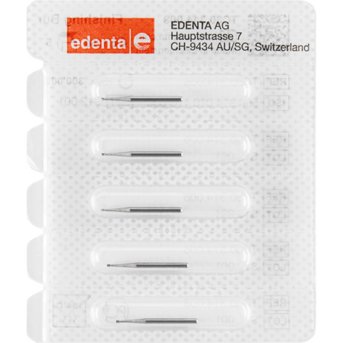 TC30 HM finisher 5 FG, fasong 010 omvendt kjegle, 0,8 mm, ISO 008