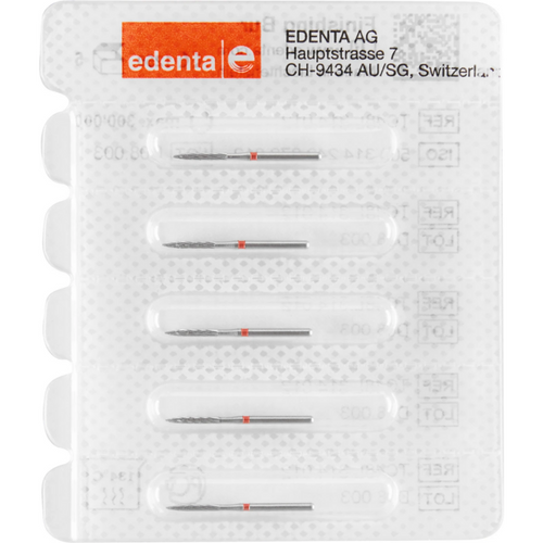 TC48L HM finisher 5 røde, 12 skjærekanter, FG, figur 249 flamme lang, 8 mm, ISO 012