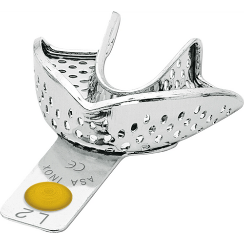 PERMA-LOCK avtrykkskje stk. UK XS, perforert, gul, 2804-L2