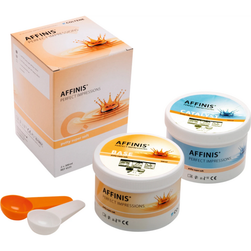 AFFINIS Putty pakke 300 ml base, 300 ml katalysator, putty soft