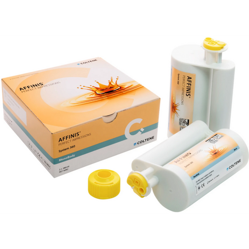 AFFINIS System 360 refillpakke 2 x 380 ml dobbeltpatron putty, 1 System 360 fikseringsring