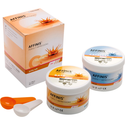 AFFINIS Putty pakke 300 ml base, 300 ml katalysator, putty supermyk