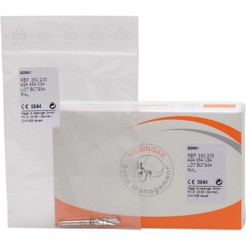 Pilotbor RA L stk. RA L, figur 424, type G2001, 11 mm, ISO 034