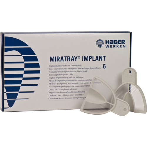 Miratray Implant 6 skjeer OK S2 medium