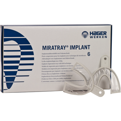 Miratray Implant 6 skjeer UK I3 store