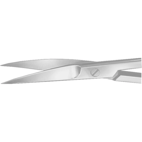 Fine saks stk. BC141R, 130 mm, bøyd