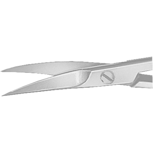 Fine saks stk. BC101R, 90 mm, bøyd