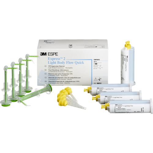 Express 2 Refillpakke 4 x 50 ml dobbelpatron Light Body Flow Quick, tilbehør