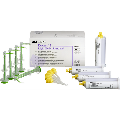 Express 2 Refillpakke 4 x 50 ml dobbeltpatron Light Body Standard, tilbehør