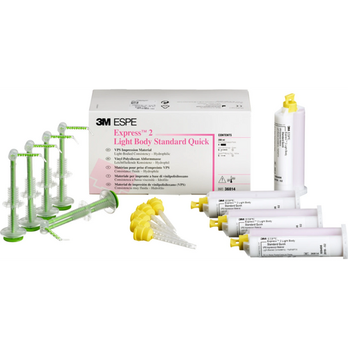Express 2 Refillpakke 4 x 50 ml dobbelpatron Light Body Standard Quick, tilbehør