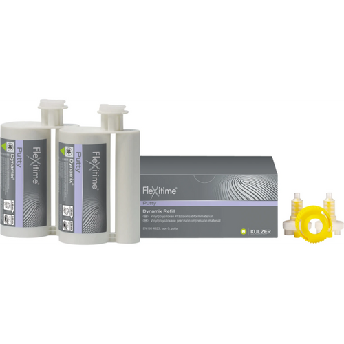 Flexitime Dynamix 2 x 380 ml dobbelpatron Putty