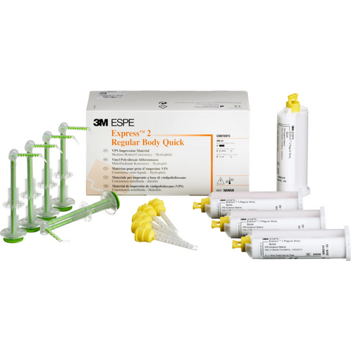 Express 2 Refillpakke 4 x 50 ml dobbeltpatron Regular Body Quick, tilbehør