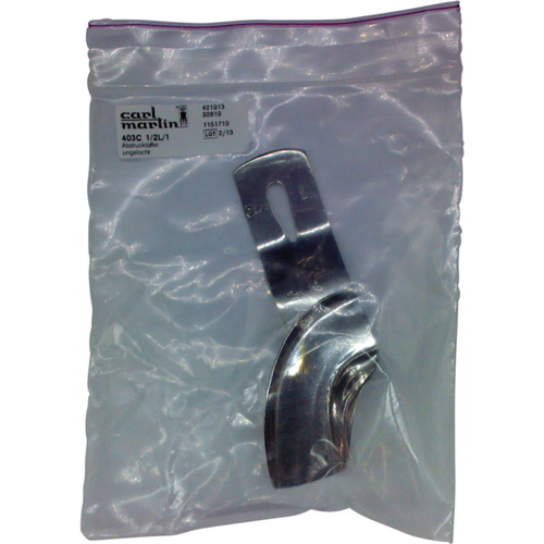 Avtrykkskje for partialavtrykk stk. størrelse 1 venstre, hel